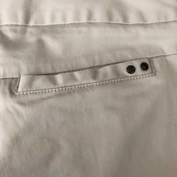 Converse One Star Khaki Pants Womens 6 Straight Leg Beige - Picture 4 of 10